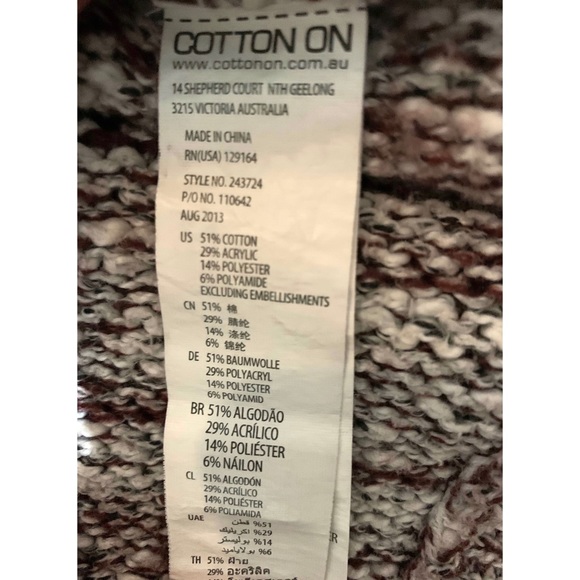 Cotton On| Knit Wear Long Sweater Cardigan - Picture 6 of 6